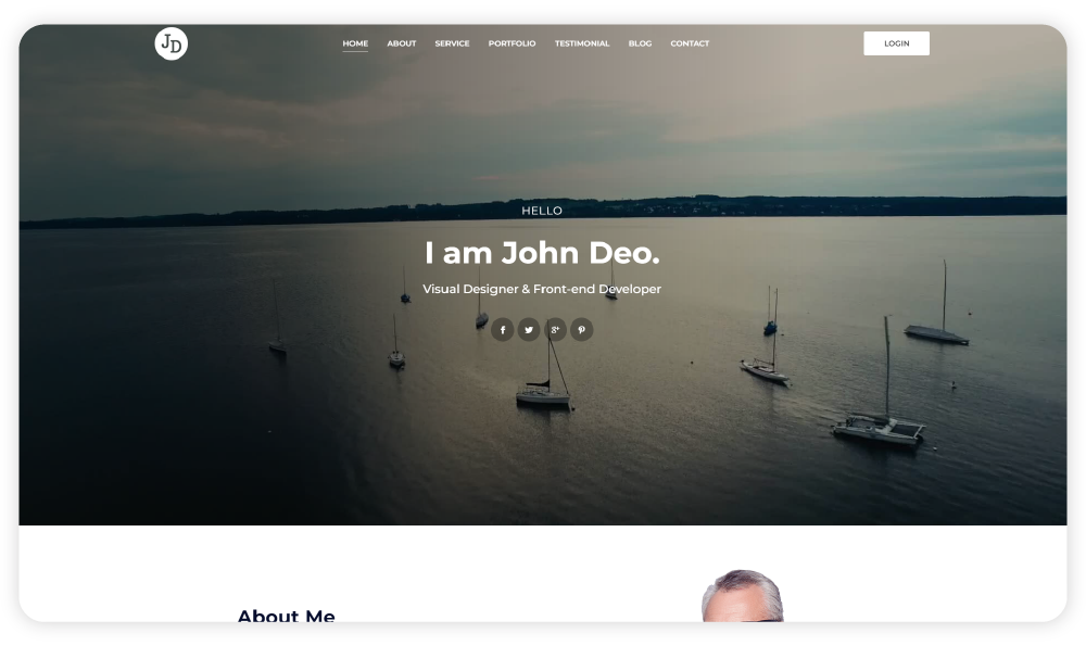 John - React Portfolio Template-1