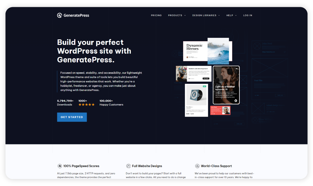 GeneratePress - WordPress Blog Themes