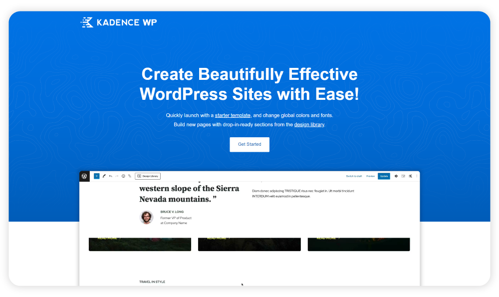 Kadence WordPress Blog Themes