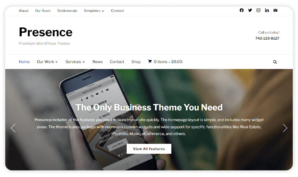 Business WordPress Theme