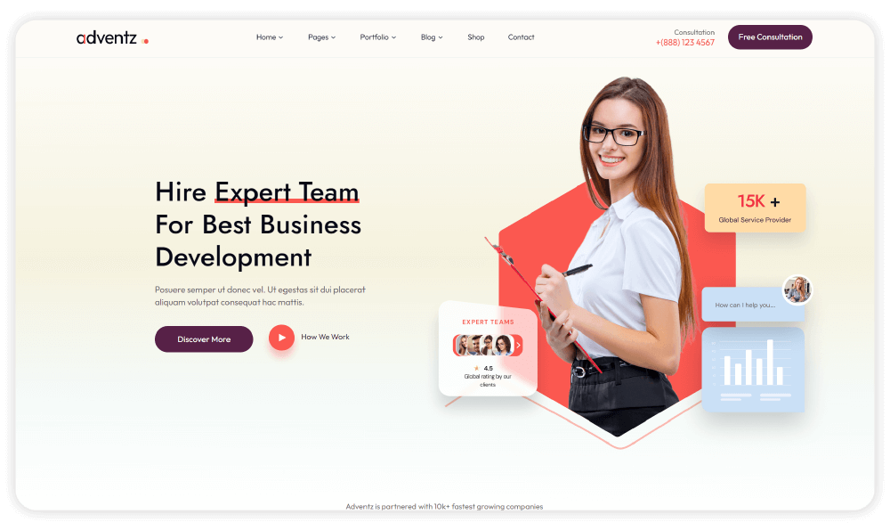 Business Solution Theme