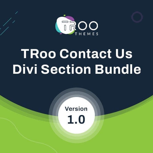 TRoo Divi Contact Us Layouts Bundle - Divi Layouts