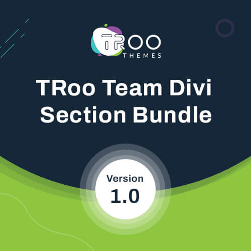 TRoo Divi Team Section Bundle