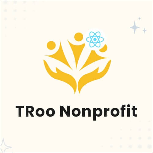 TRoo Non Profit Charity React JS Theme - React JS Theme