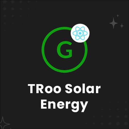 TRoo Solar Energy React JS Theme - React JS Theme