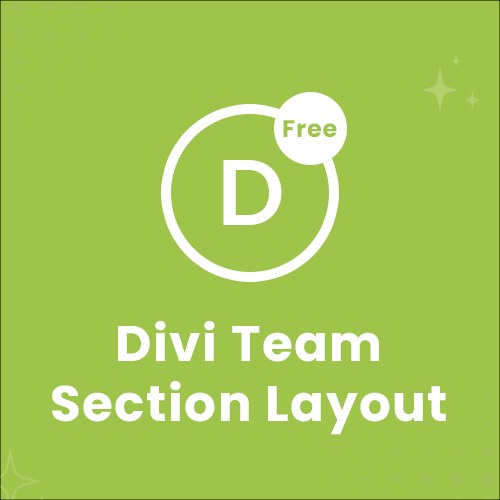 TRoo Free Divi Team Section Layout Pack