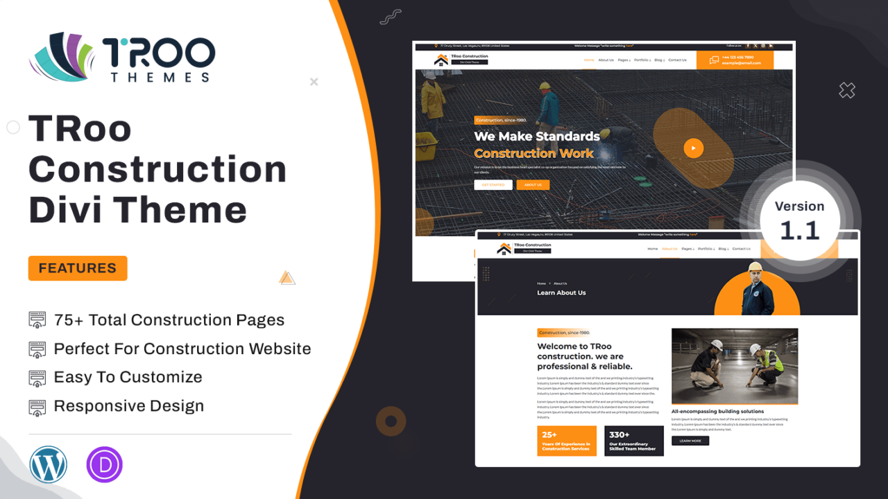 TRoo Construction Divi Theme-Featured image