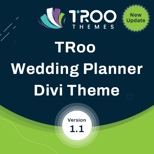 TRoo Wedding Planner – Divi Child Theme