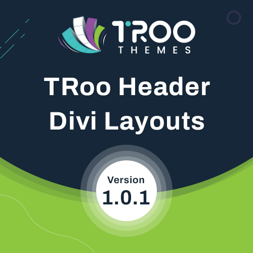 TRoo Divi Header Section Layouts