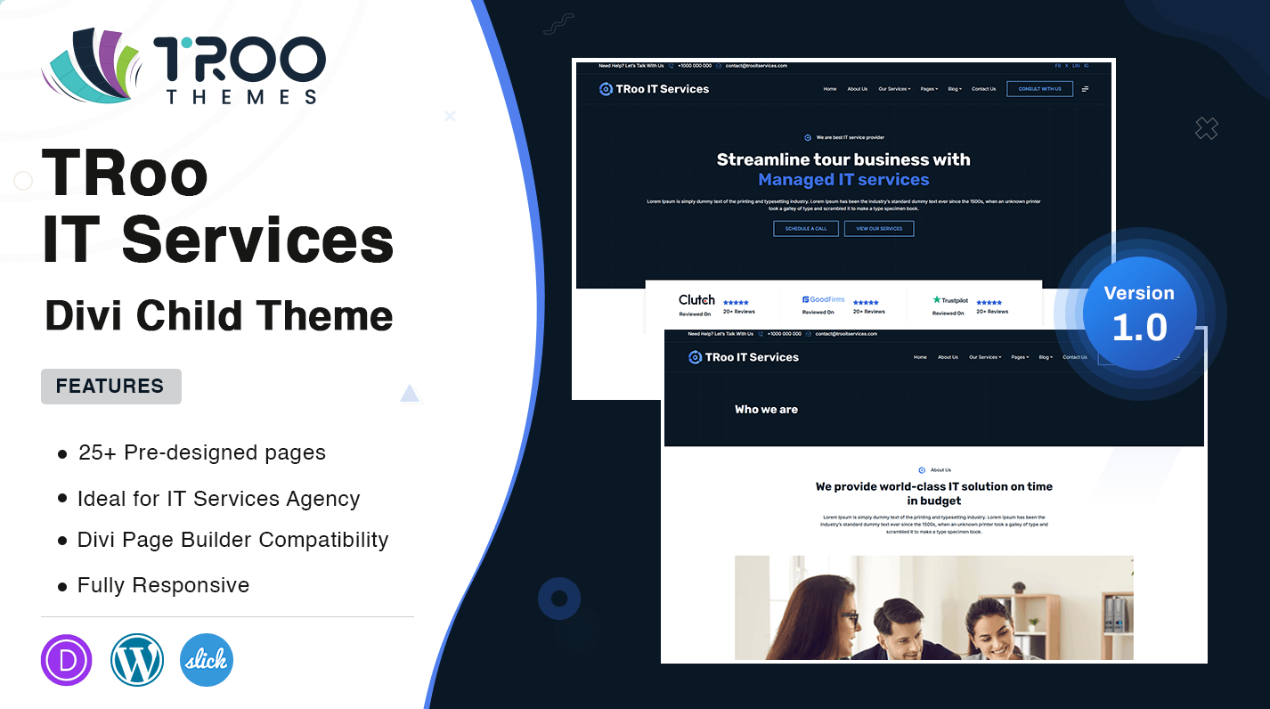 TRoo IT services Divi Child Theme - Featured Image