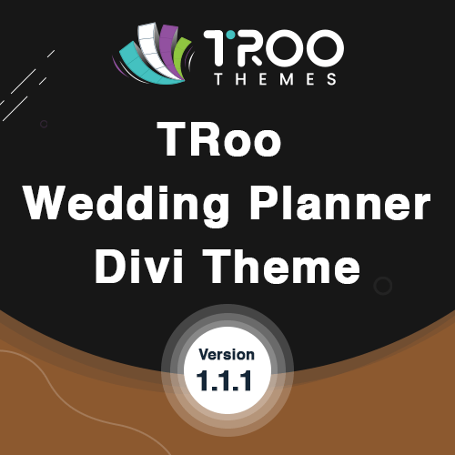 TRoo Wedding Planner – Divi Child Theme