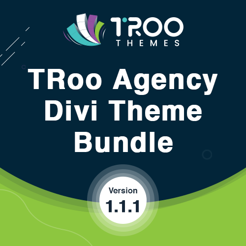 TRoo Divi Agency Theme Bundle